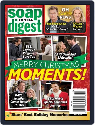 Soap Opera Digest December 27th, 2021 Digital Back Issue Cover