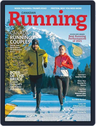 Canadian Running January 1st, 2022 Digital Back Issue Cover