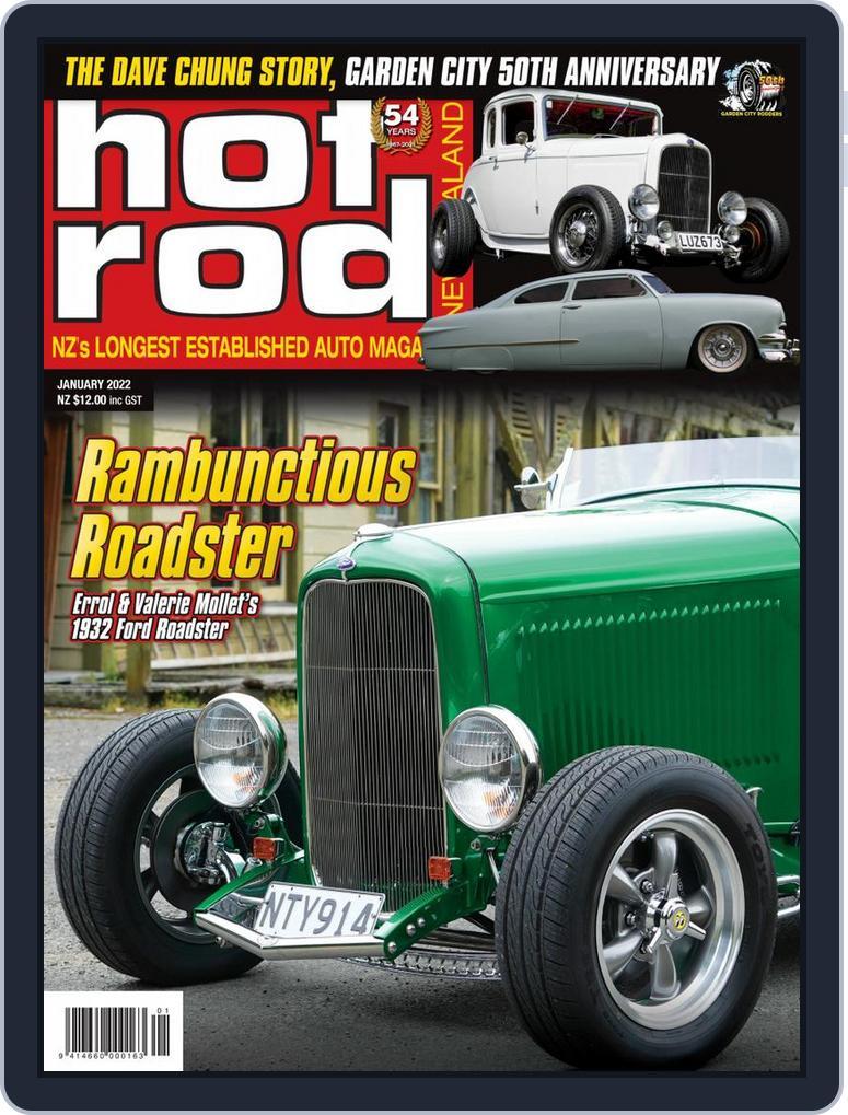 NZ Hot Rod (Digital) Subscription                    January 1st, 2022 Issue