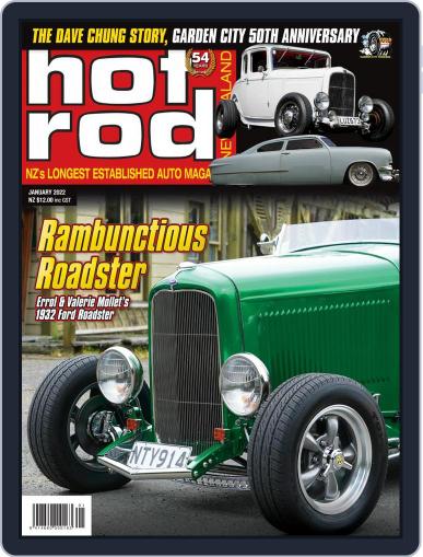 NZ Hot Rod January 1st, 2022 Digital Back Issue Cover