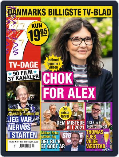 7 TV-Dage December 27th, 2021 Digital Back Issue Cover