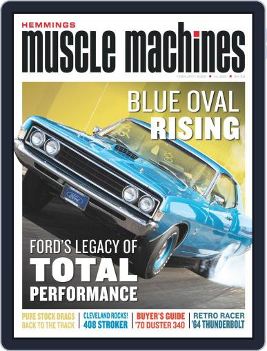 Hemmings Muscle Machines February 1st, 2022 Digital Back Issue Cover