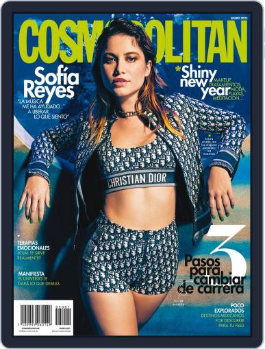 Cosmopolitan México January 1st, 2022 Digital Back Issue Cover