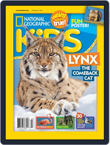 National Geographic Kids February 1st, 2022 Digital Back Issue Cover