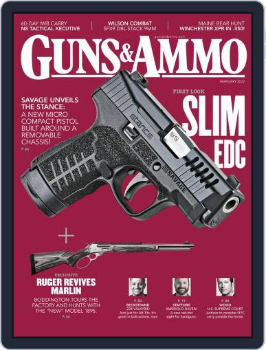 Guns & Ammo February 1st, 2022 Digital Back Issue Cover