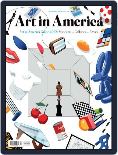 Art in America January 1st, 2022 Digital Back Issue Cover