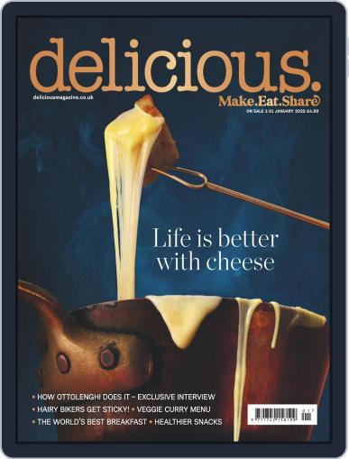 Delicious UK January 1st, 2022 Digital Back Issue Cover