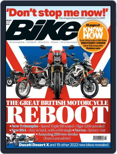 BIKE United Kingdom December 22nd, 2021 Digital Back Issue Cover