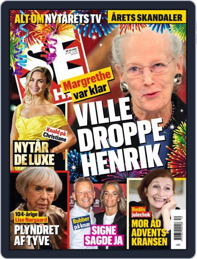 SE og HØR December 29th, 2021 Digital Back Issue Cover