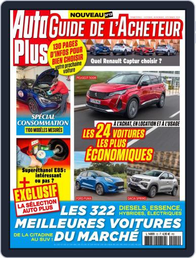 AUTO PLUS GUIDE DE L'ACHETEUR October 1st, 2021 Digital Back Issue Cover