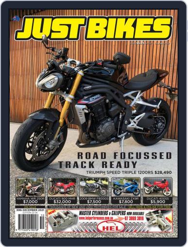 Just Bikes December 14th, 2021 Digital Back Issue Cover
