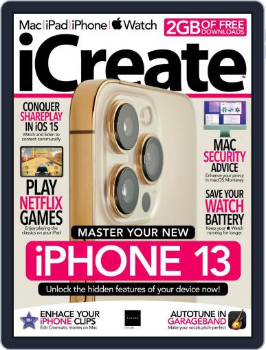 iCreate December 1st, 2021 Digital Back Issue Cover