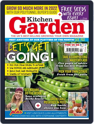 Kitchen Garden February 1st, 2022 Digital Back Issue Cover