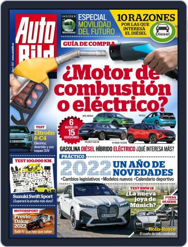 Auto Bild España January 1st, 2022 Digital Back Issue Cover