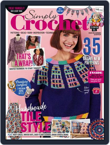 Simply Crochet December 21st, 2021 Digital Back Issue Cover
