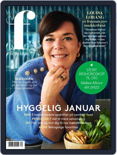 femina Denmark December 30th, 2021 Digital Back Issue Cover