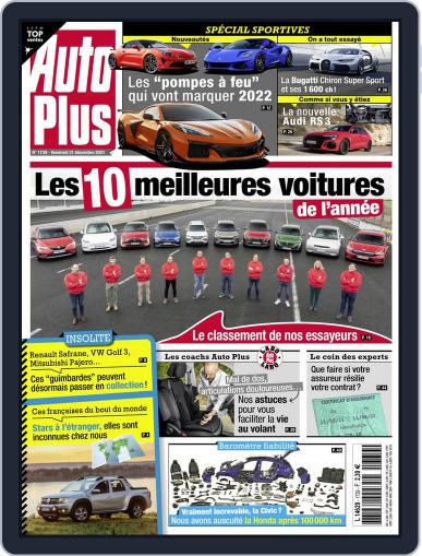 Auto Plus France December 31st, 2021 Digital Back Issue Cover