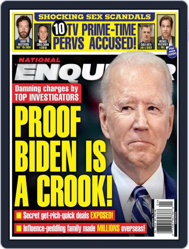 National Enquirer January 10th, 2022 Digital Back Issue Cover
