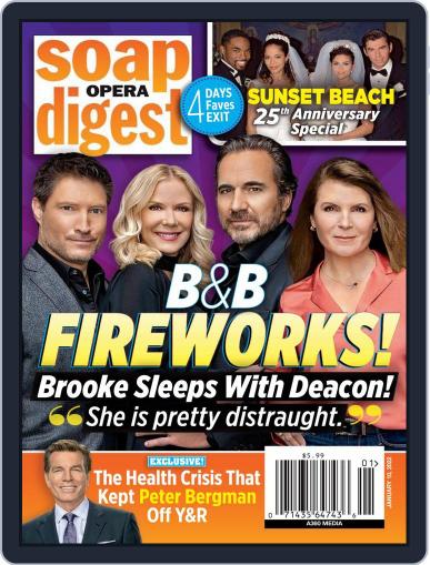 Soap Opera Digest January 10th, 2022 Digital Back Issue Cover