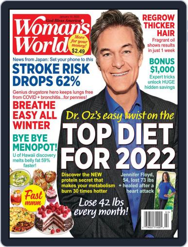 Woman's World January 10th, 2022 Digital Back Issue Cover