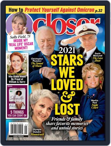 Closer Weekly January 10th, 2022 Digital Back Issue Cover