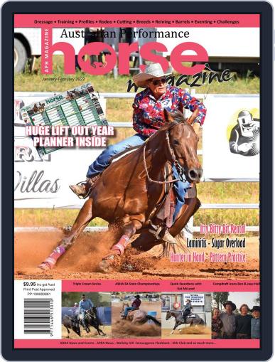 Australian Performance Horse January 1st, 2022 Digital Back Issue Cover