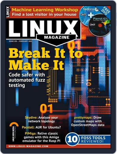 Linux February 1st, 2022 Digital Back Issue Cover