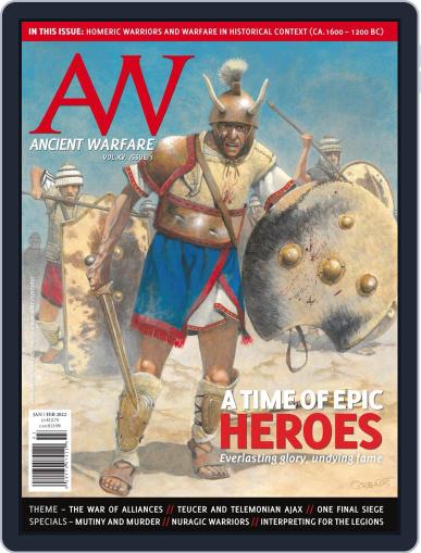 Ancient Warfare January 1st, 2022 Digital Back Issue Cover