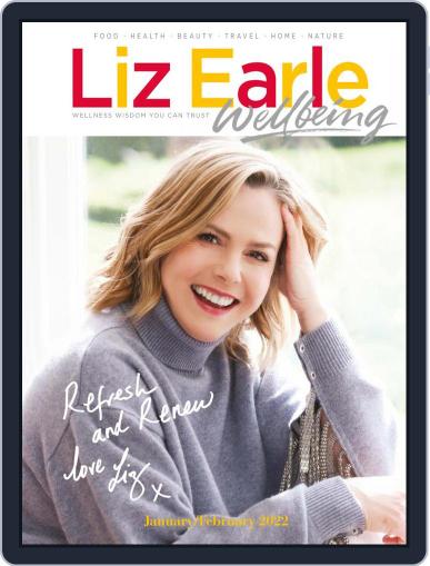 Liz Earle Wellbeing January 1st, 2022 Digital Back Issue Cover