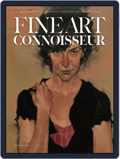 Fine Art Connoisseur January 1st, 2022 Digital Back Issue Cover