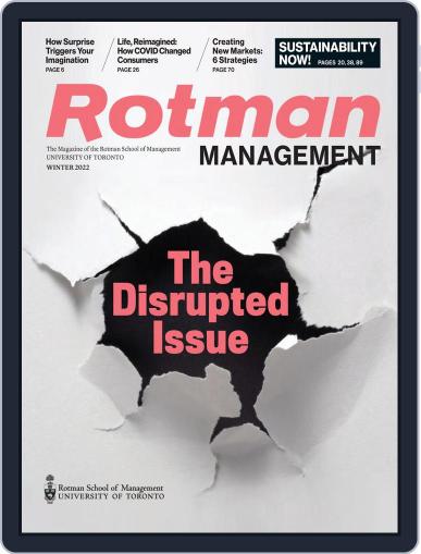 Rotman Management December 10th, 2021 Digital Back Issue Cover