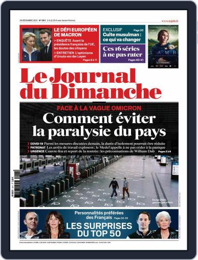 Le Journal du dimanche December 26th, 2021 Digital Back Issue Cover