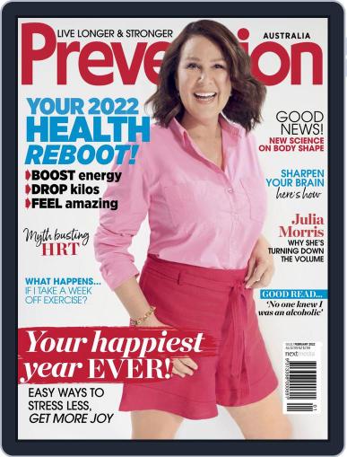 Prevention Magazine Australia February 1st, 2022 Digital Back Issue Cover
