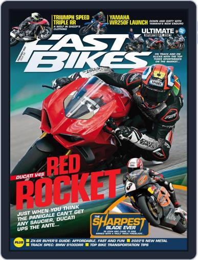 Fast Bikes February 1st, 2022 Digital Back Issue Cover