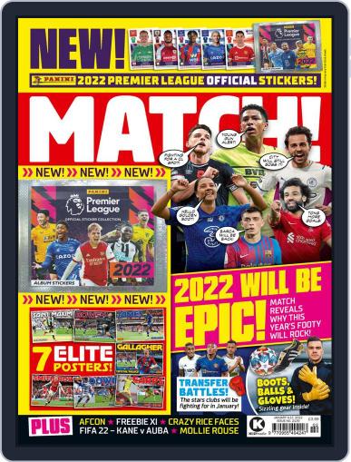 MATCH! January 4th, 2022 Digital Back Issue Cover