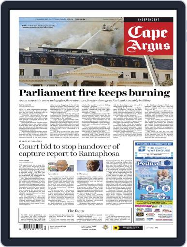 Cape Argus January 4th, 2022 Digital Back Issue Cover