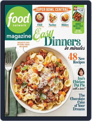 Food Network January 1st, 2022 Digital Back Issue Cover