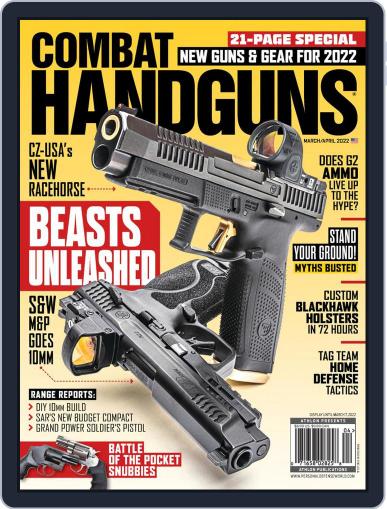 Combat Handguns March 1st, 2022 Digital Back Issue Cover