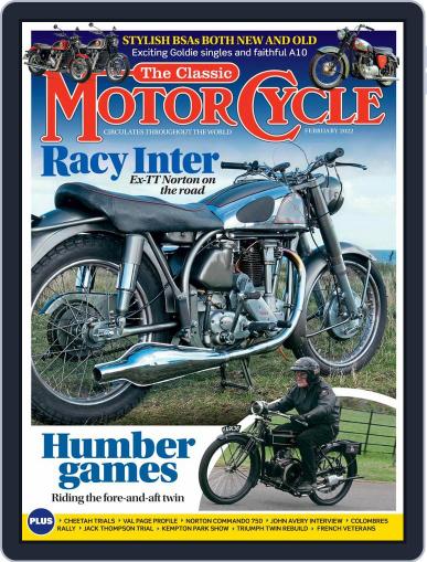 The Classic MotorCycle February 1st, 2022 Digital Back Issue Cover