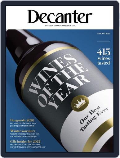 Decanter February 1st, 2022 Digital Back Issue Cover
