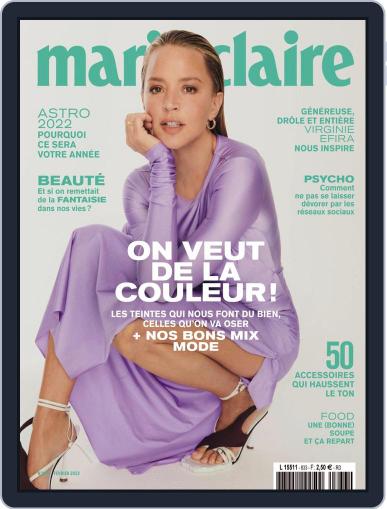 Marie Claire - France December 29th, 2021 Digital Back Issue Cover