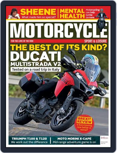 Motorcycle Sport & Leisure February 1st, 2022 Digital Back Issue Cover