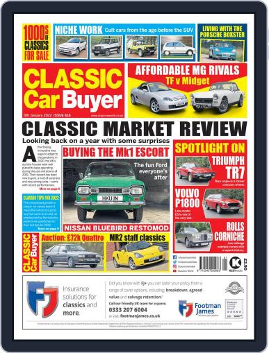 Classic Car Buyer January 5th, 2022 Digital Back Issue Cover