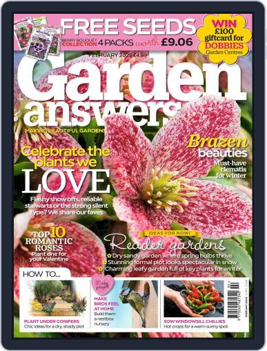 Garden Answers February 1st, 2022 Digital Back Issue Cover