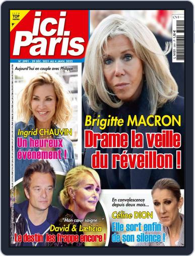 Ici Paris December 29th, 2021 Digital Back Issue Cover
