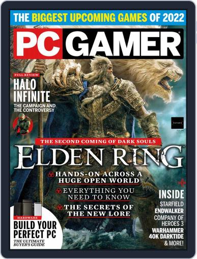 PC Gamer United Kingdom February 1st, 2022 Digital Back Issue Cover