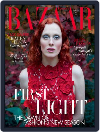 Harper's Bazaar UK February 1st, 2022 Digital Back Issue Cover