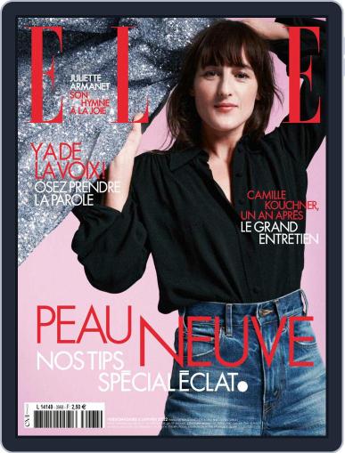 Elle France January 6th, 2022 Digital Back Issue Cover