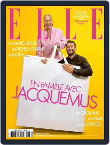 Elle France December 24th, 2021 Digital Back Issue Cover