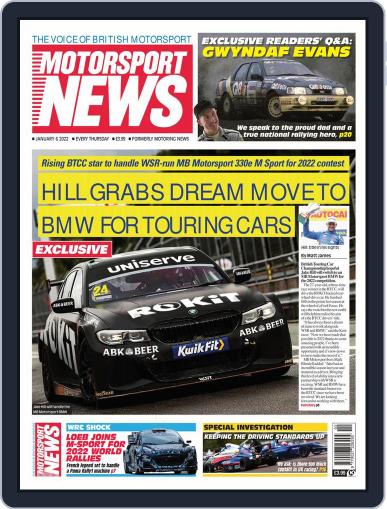 Motorsport News January 6th, 2022 Digital Back Issue Cover